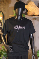 Statement Round Neck Shirt Black 5XL